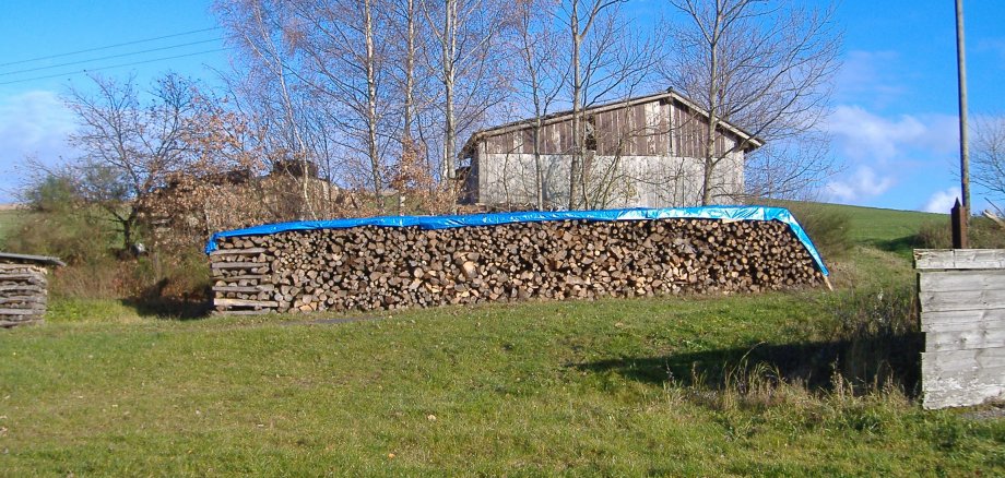 Holzstapel