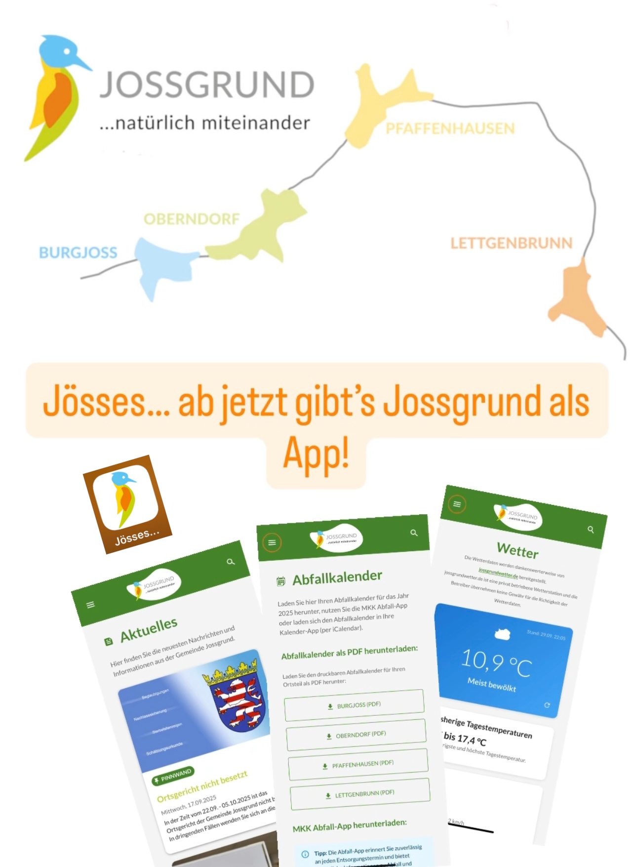 Die neue Jösses... App