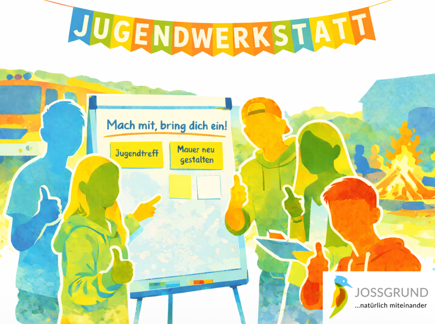 Flyer-Einladung zur Jugendwerkstatt