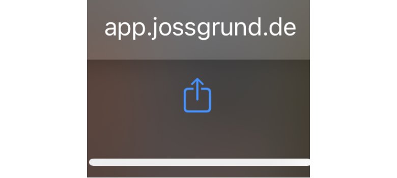 Teilen-Button im Safari